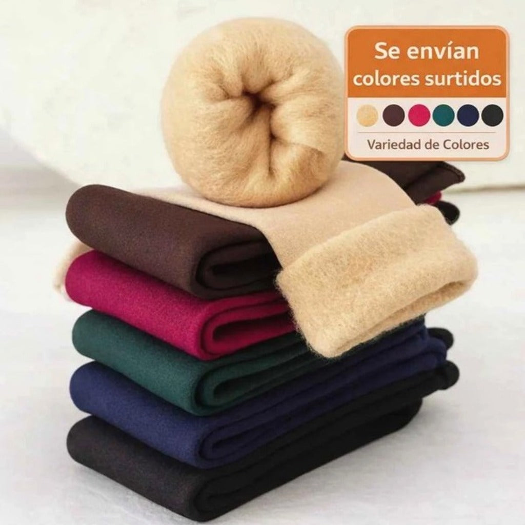 ThermoSoft™ Pack 12 Pares de Calcetines Térmicos Afelpados Ultra Suaves -Talla única (36 - 41)