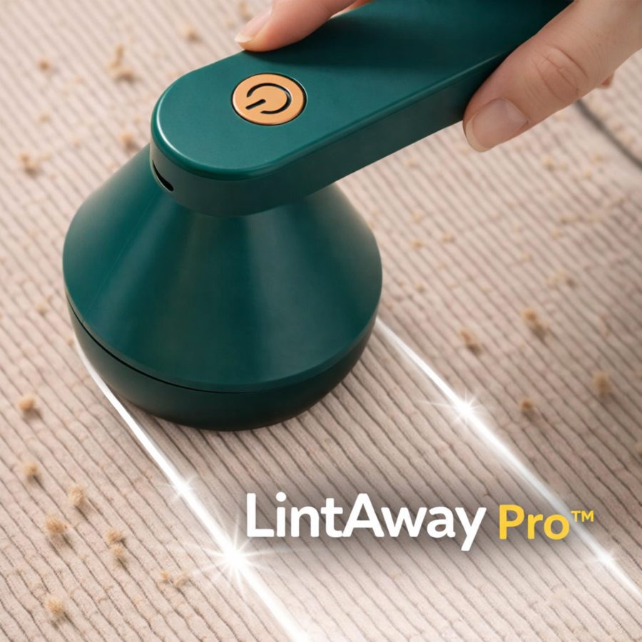 LintAway Pro™ – Quita Pelusas Eléctrico Portátil para Ropa