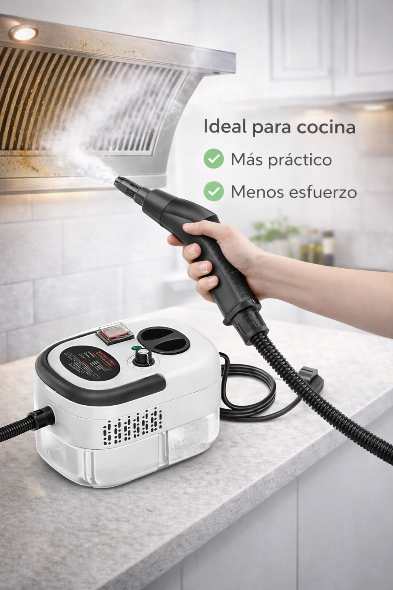 SteamForce Pro™ | Limpiador a Vapor Portátil Multiuso