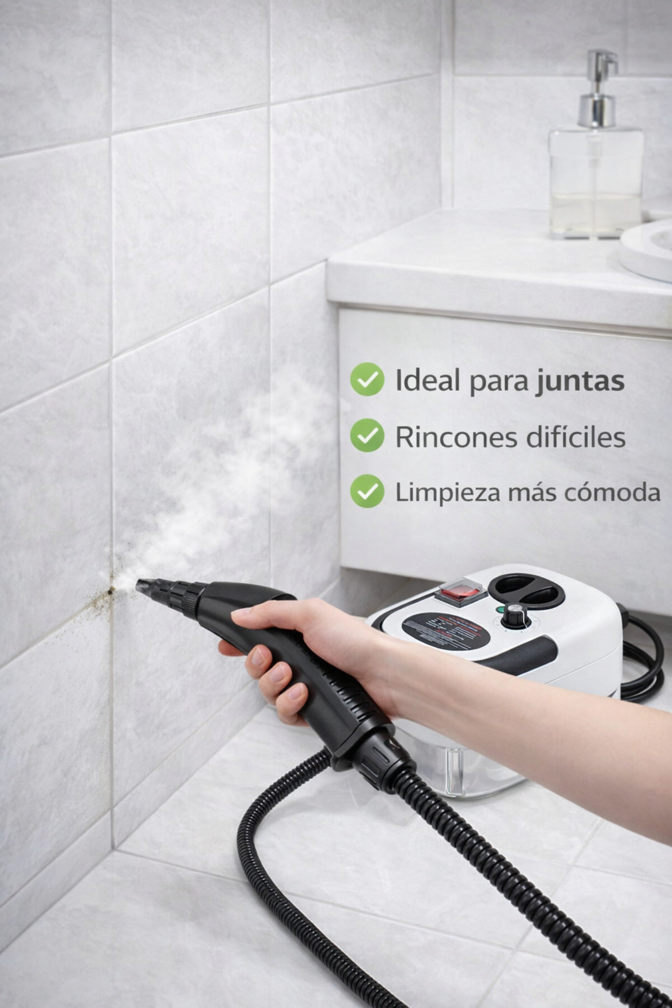 SteamForce Pro™ | Limpiador a Vapor Portátil Multiuso